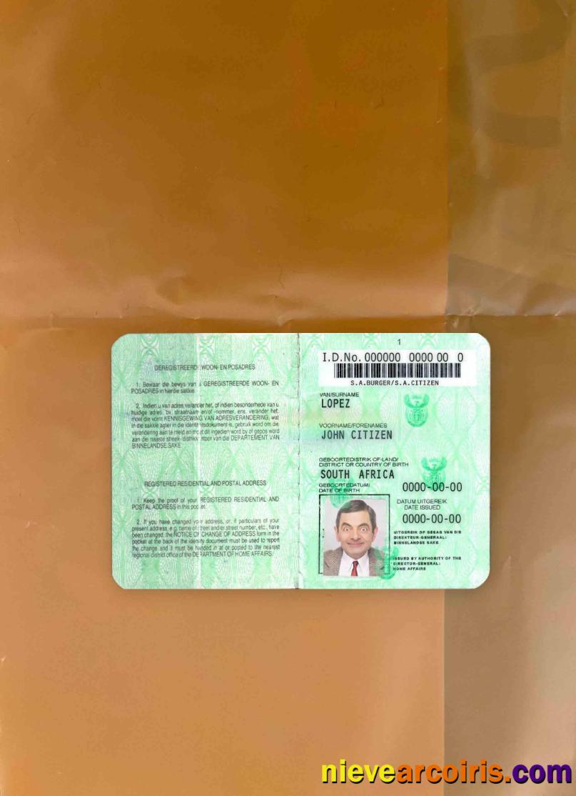 South Africa ID 1986 – 2013 photolook